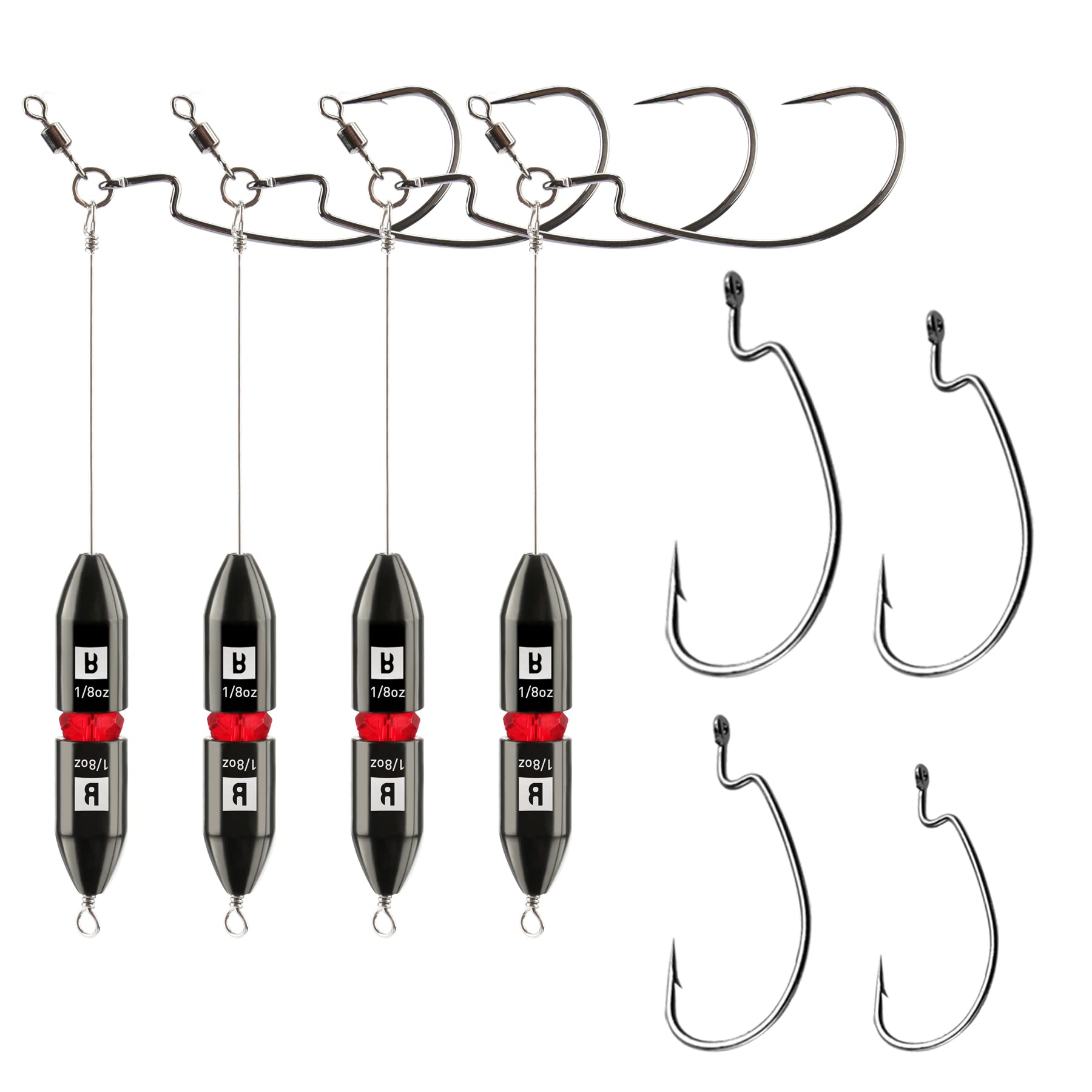 Dovesun Tokio Rig Kit Punch Shot Rig Accessories for Perch Fishing