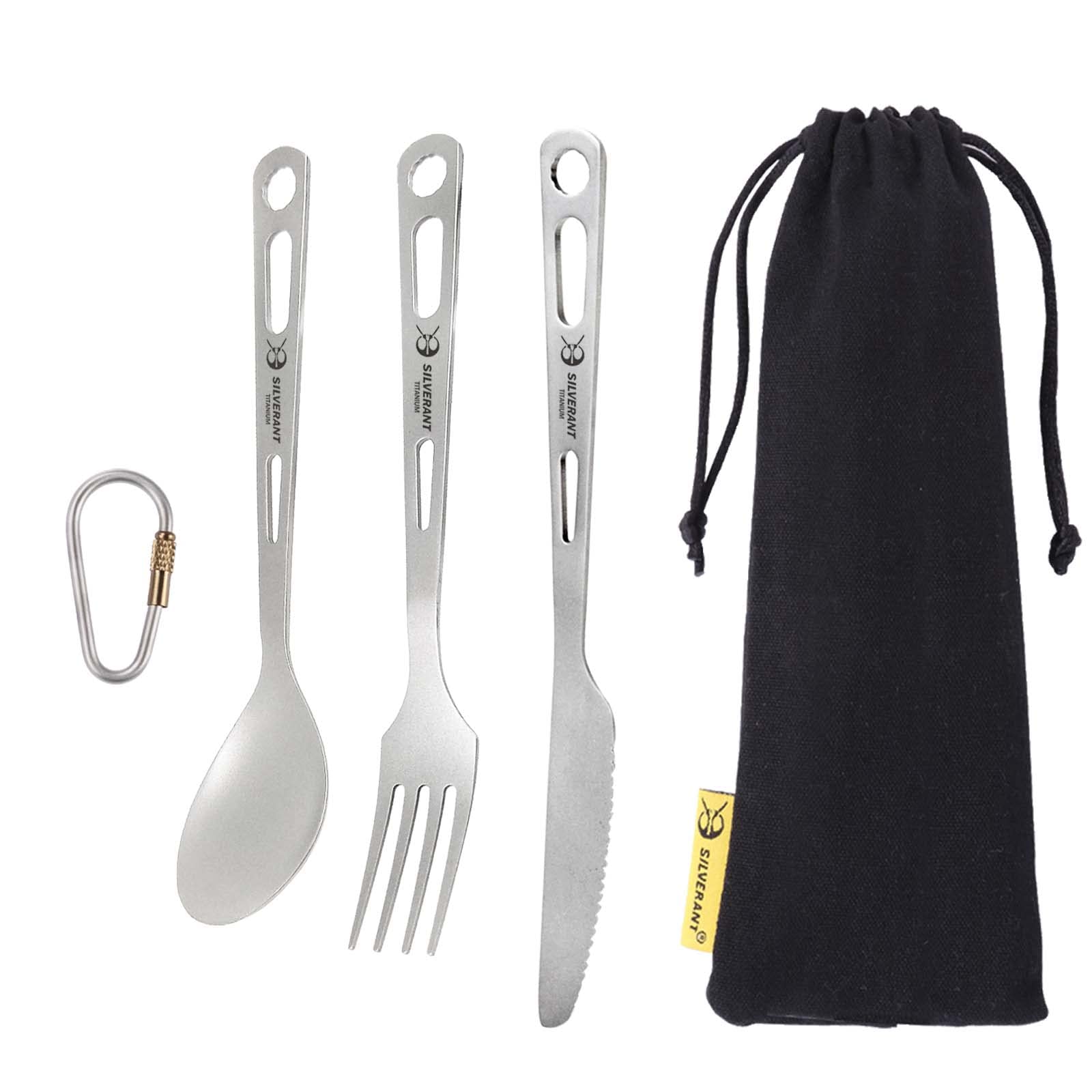 Tableware Camping Titanium  Titanium Outdoor Tableware Set