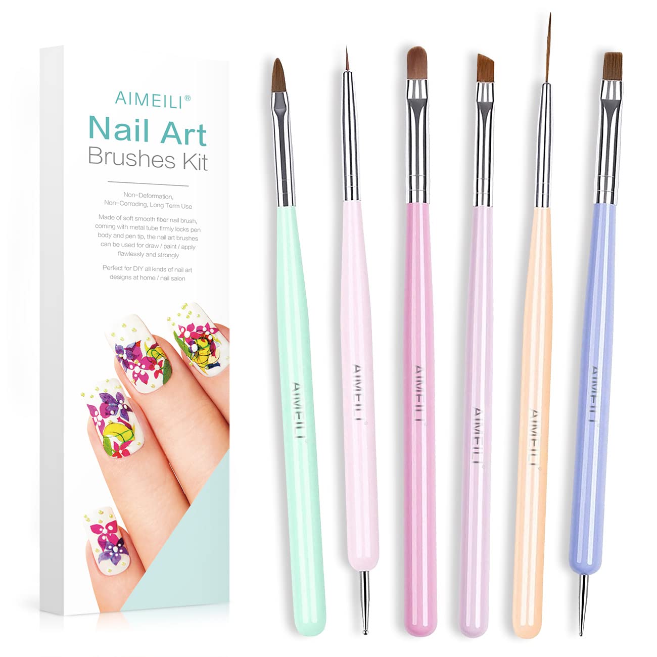 Professional Kolinsky Nail Art Brush Set – Joya Mia