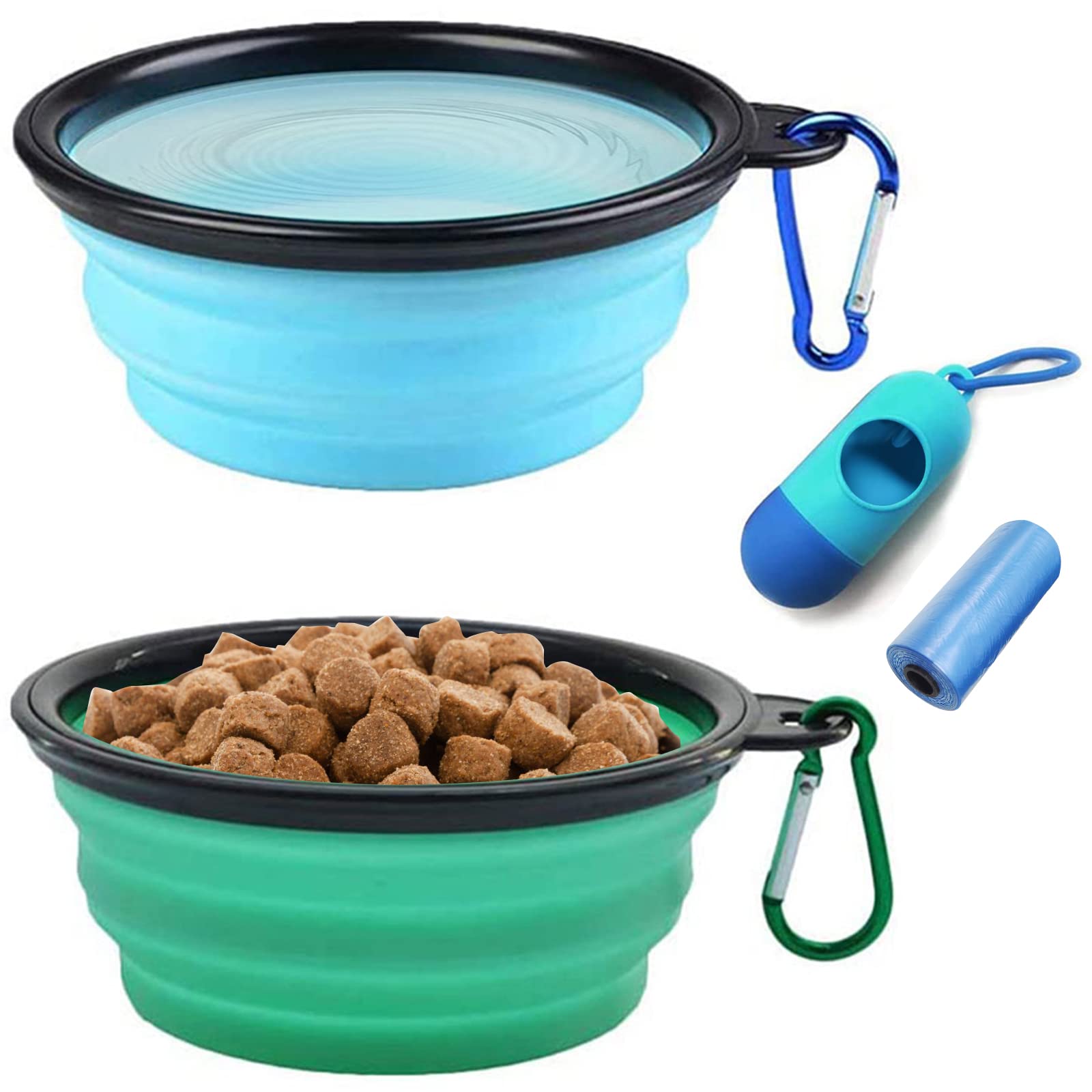 Collapsible Dog Bowl  Travel Food and Water Bowl For Dogs