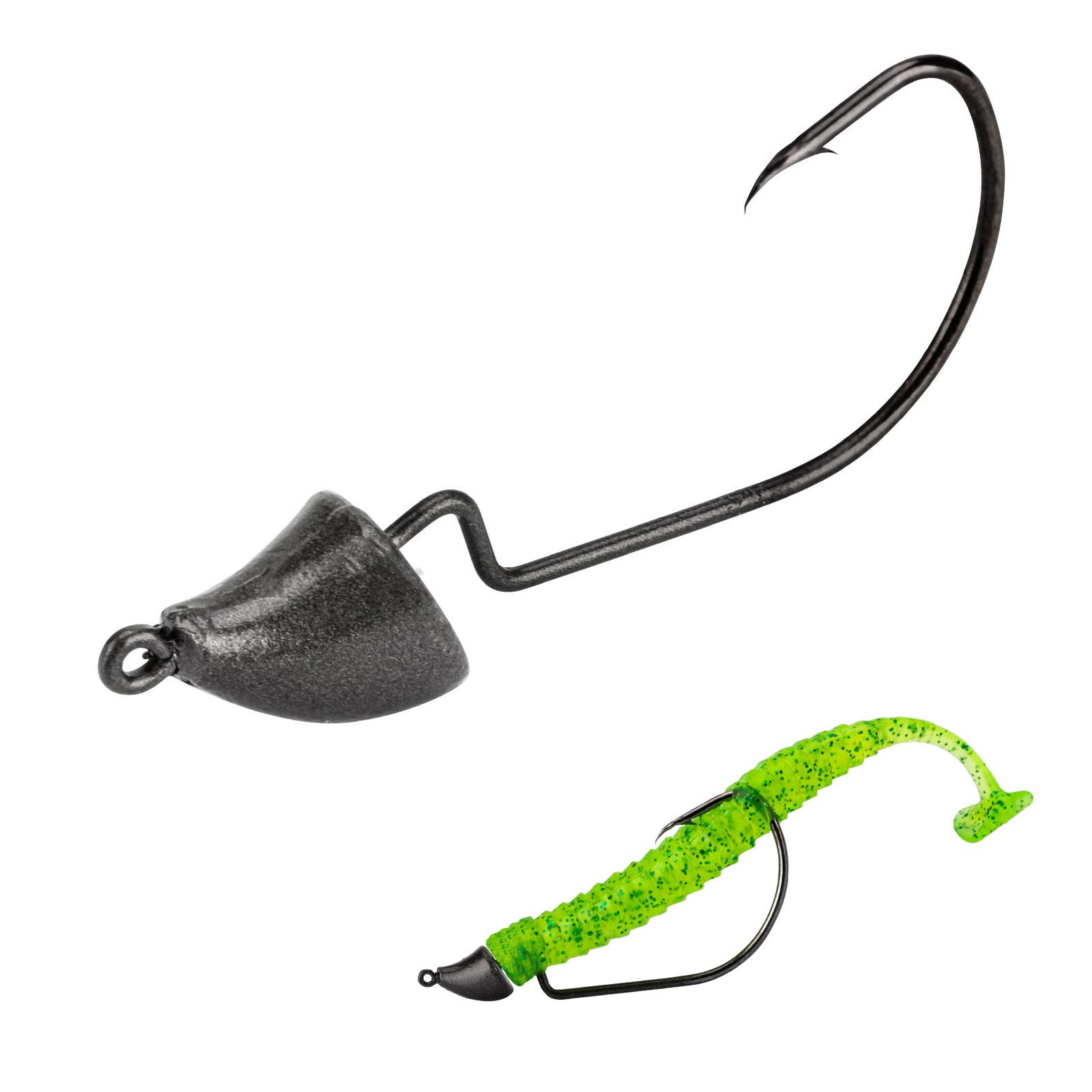  MAFIMOEA Bullet Jig Heads Weighted Texas Rig Hooks Swimbait  Hooks Bass Crappie Walleye Trout Fishing Weedless Swimbait Jig Heads  Saltwater Freshwater : Sports & Outdoors
