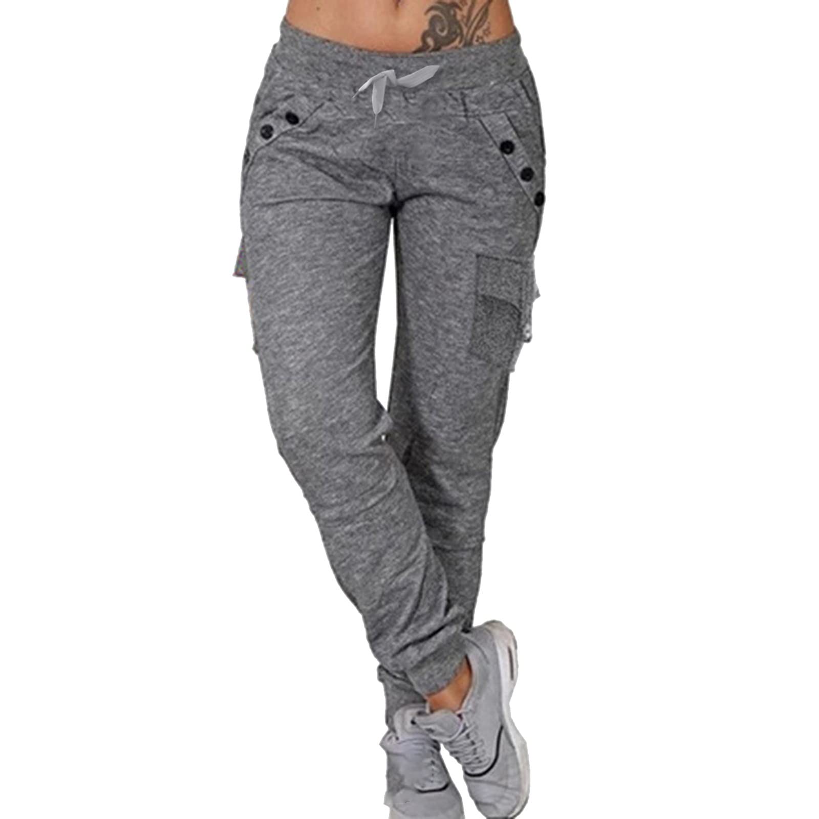 Comfortable fit Women's joggers- Grey color