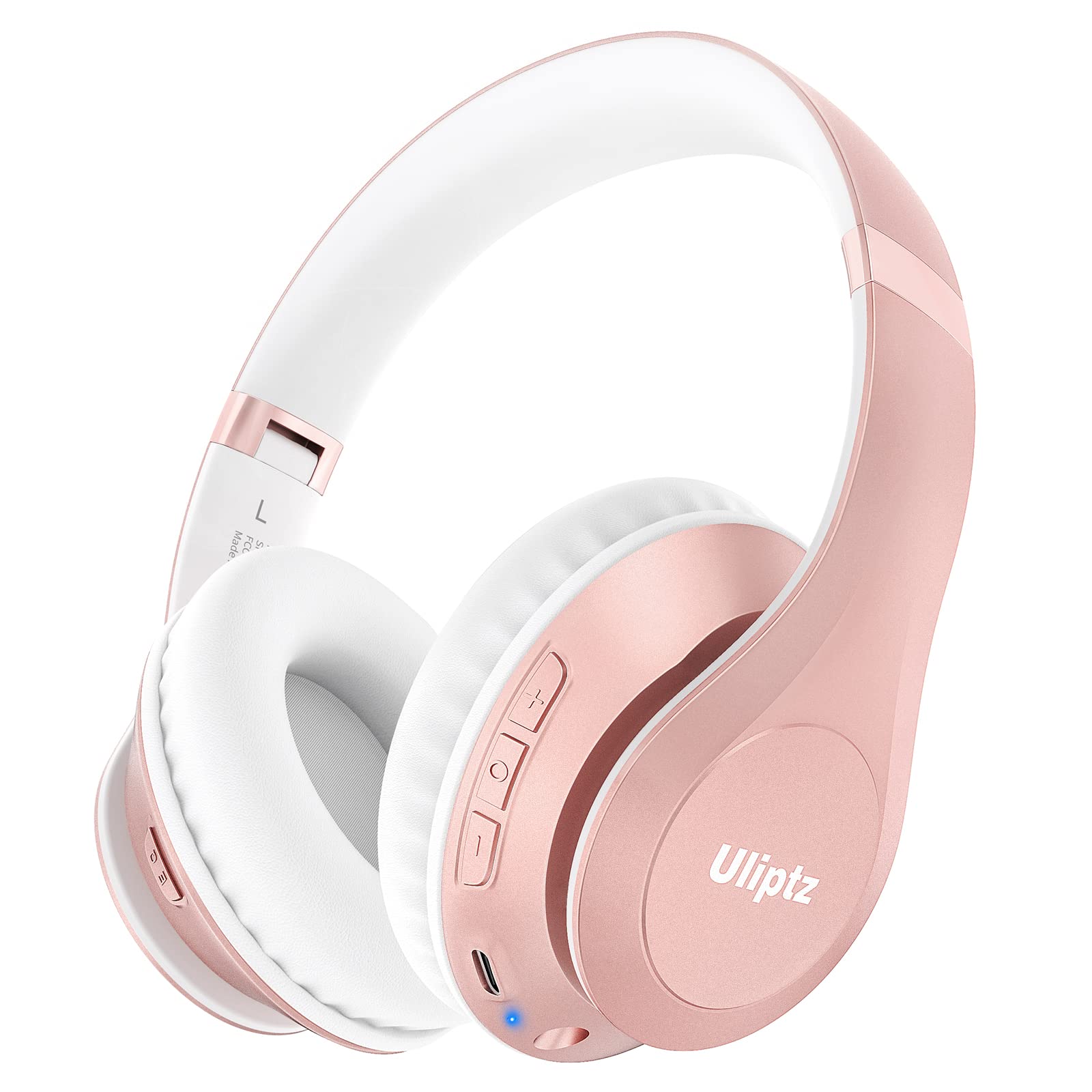 Uliptz Wireless Bluetooth Headphones 65H Playtime 6EQ Sound Modes