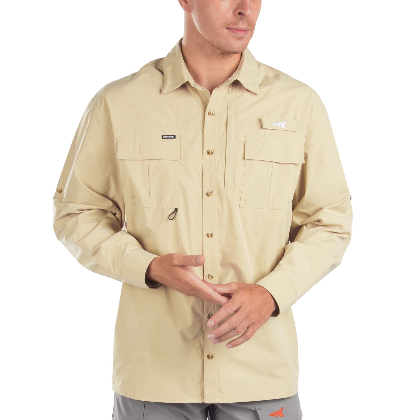 KastKing ReKon Men's Fishing Shirts, UPF 50+ Quick-Dry Short & Long Sleeve  Hiking Beach