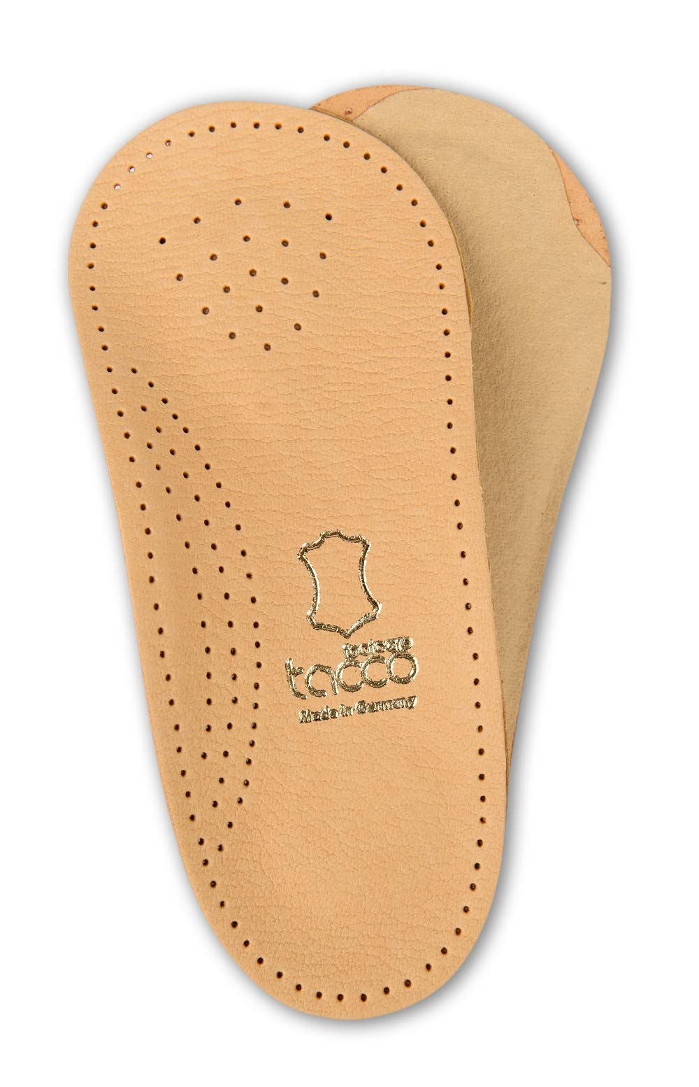 Tacco Nova Orthotic Inserts | German-Made 3/4 Length Leather Insoles ...