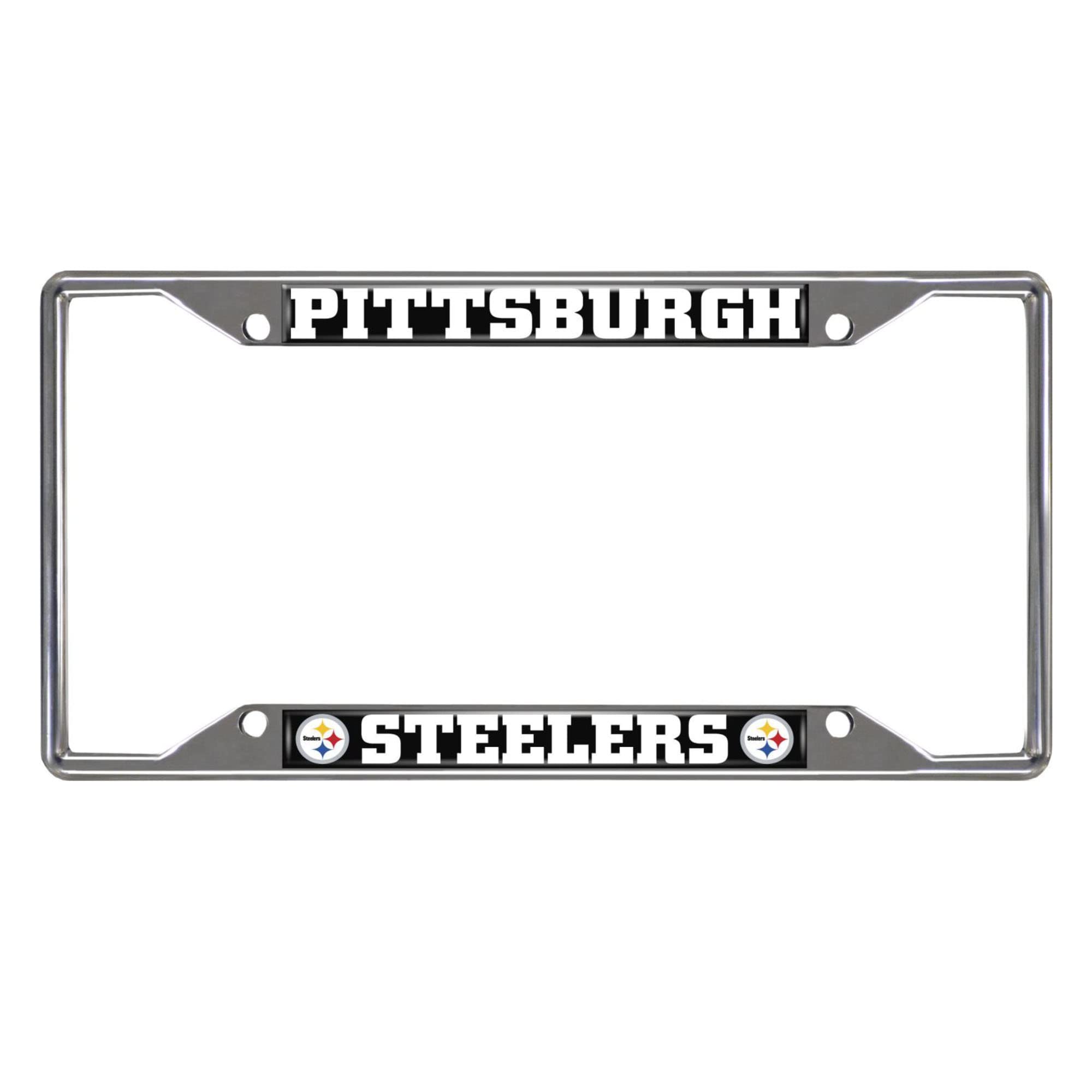 Steelers License Plate Frames, Decals, Keychains