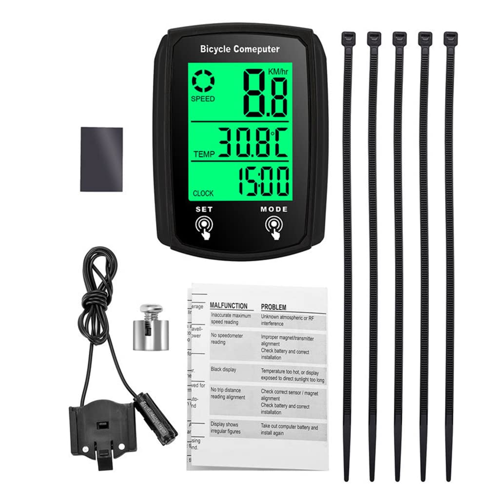 Bike speedometer and distance hot sale