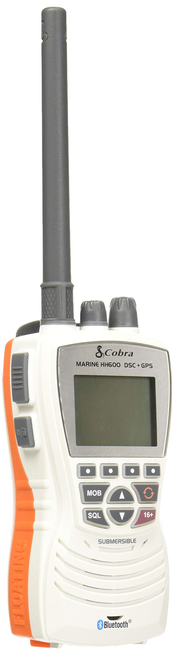 Cobra MR HH600WFLTBTGPS Handheld Floating VHF Radio 6 Watt, GPS