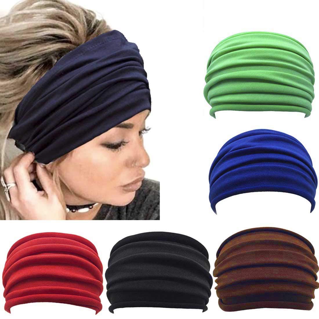 Turbans With Band For Women, Hair Wraps