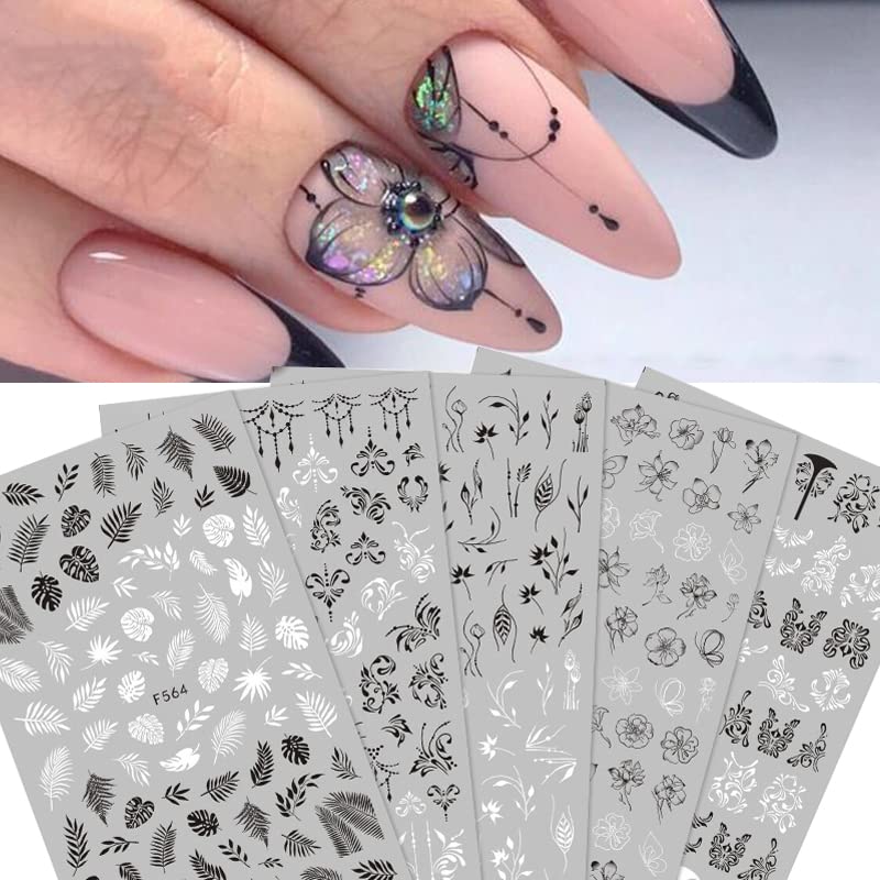 Solid And Patterned Nails Self Adhesive Nail Sticker Women Salon Self  Adhesive Designed Nail Tape Nails Sticker Designer Shiny - AliExpress