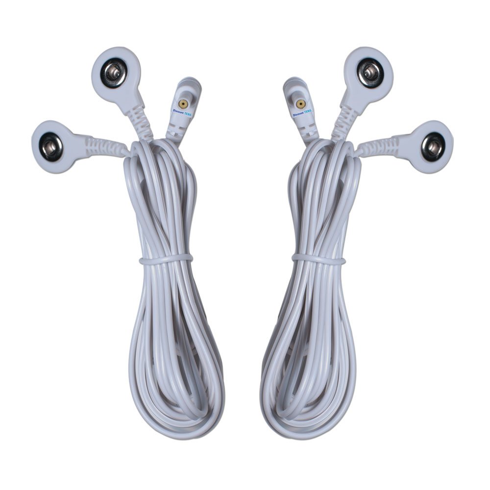 TENS 7000 Lead Wires (2-pack) - B&F Medical Supplies.com