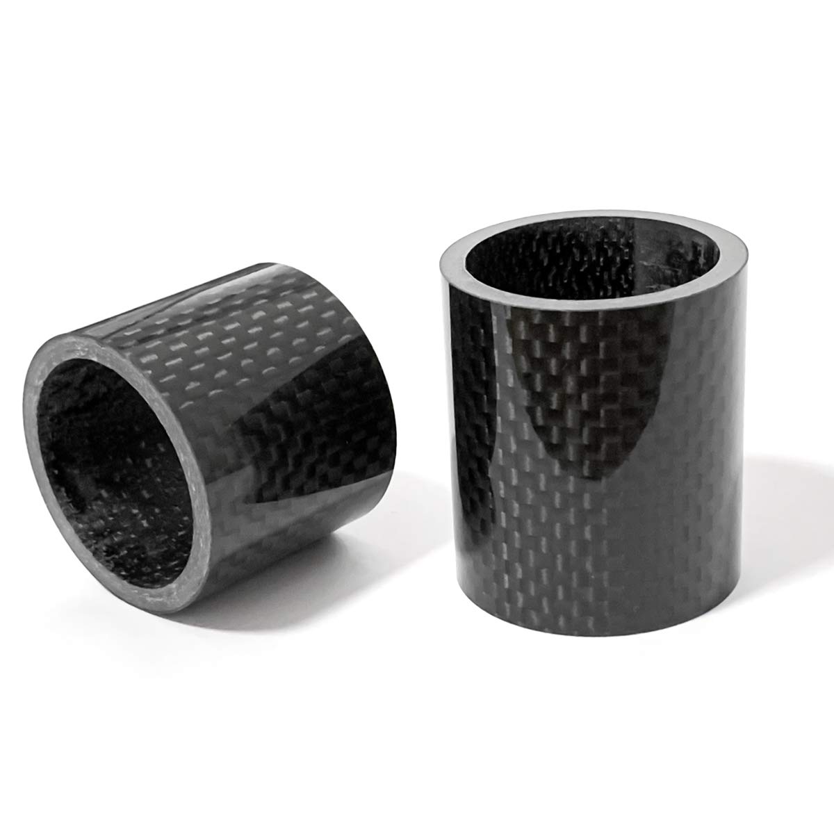 Farbetter 2 Pieces Bike Carbon Fiber Headset Spacer Bicycle Stem