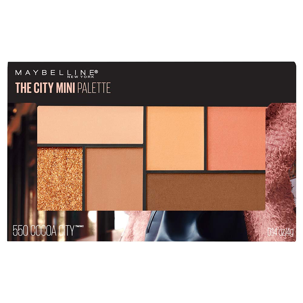 New Value not Eyeshadow The City Makeup Ounce Cocoa found Mini City 0.14 Cocoa Palette York Maybelline City