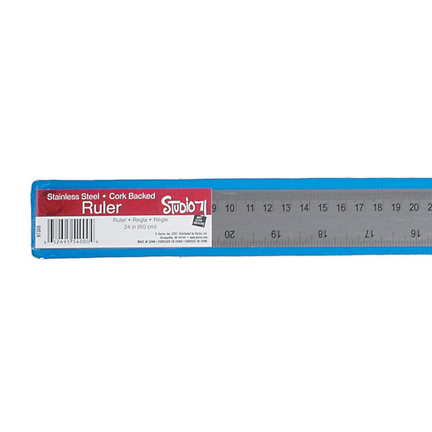 Stainless Steel Corkbacked Rulers