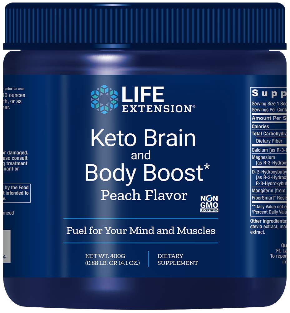 Life Extension, Keto Brain and Body Boost, 14.10 oz