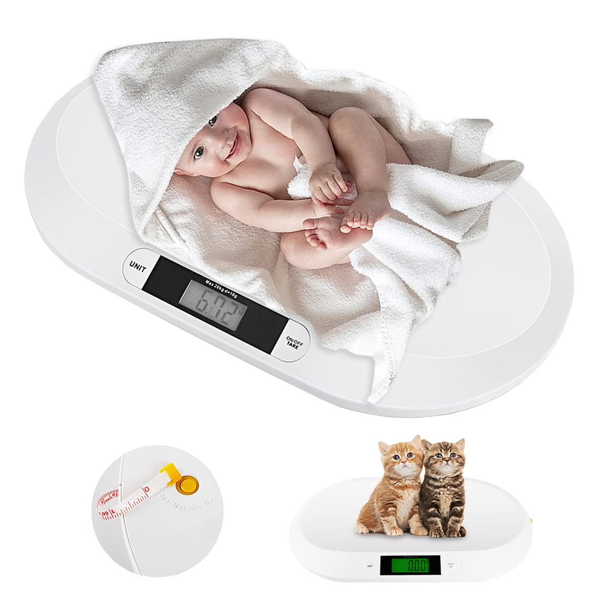 Digital Pet Scale Cat Scale Food Weight Mini Scale LCD Electronic