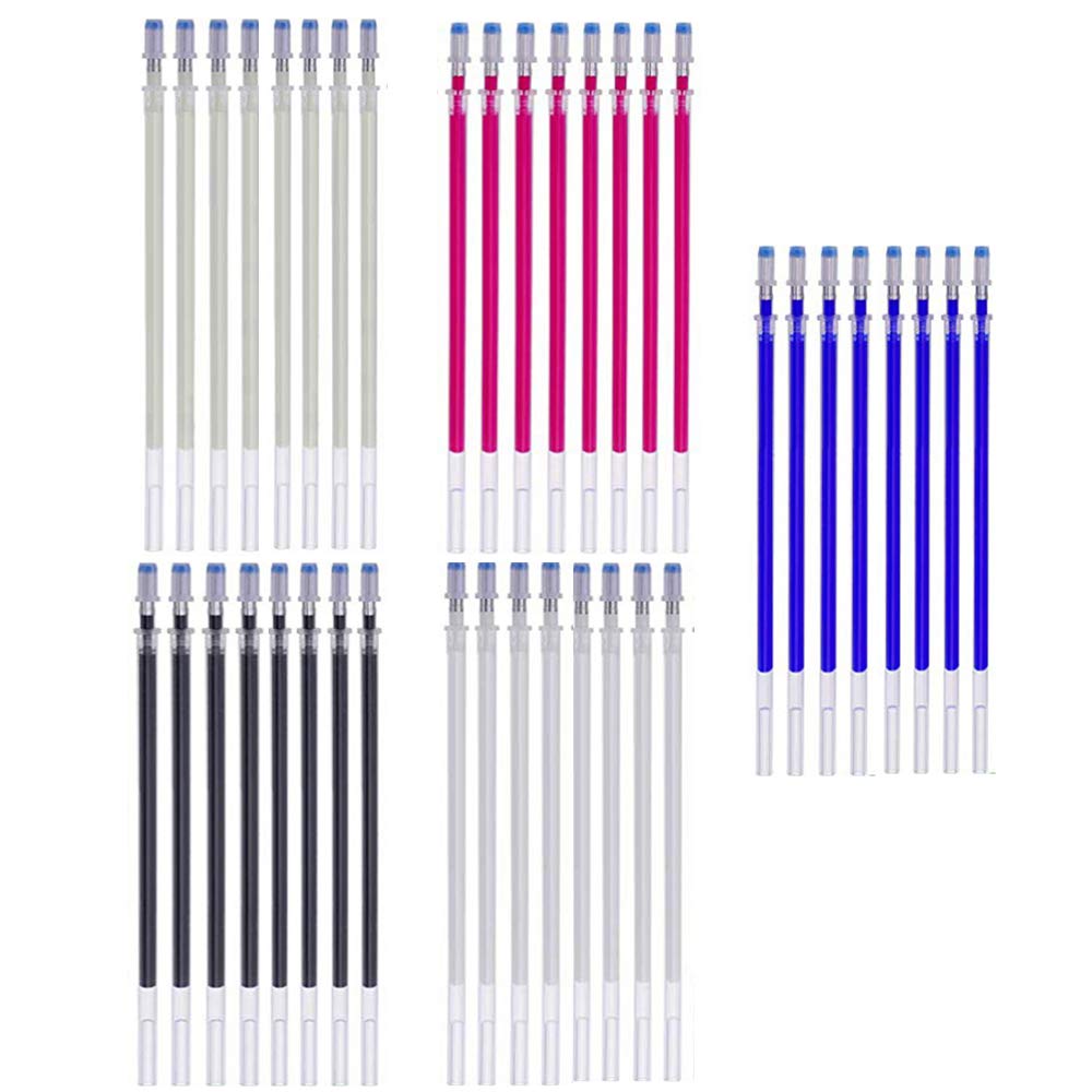 Heat Erase Pens With 40 Heat Erasable Fabric Refills, Sewing