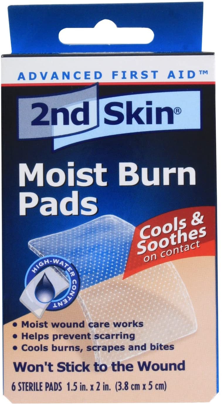 2nd Skin Burn Pad Size: 1.5 H x 2 W 6/Box