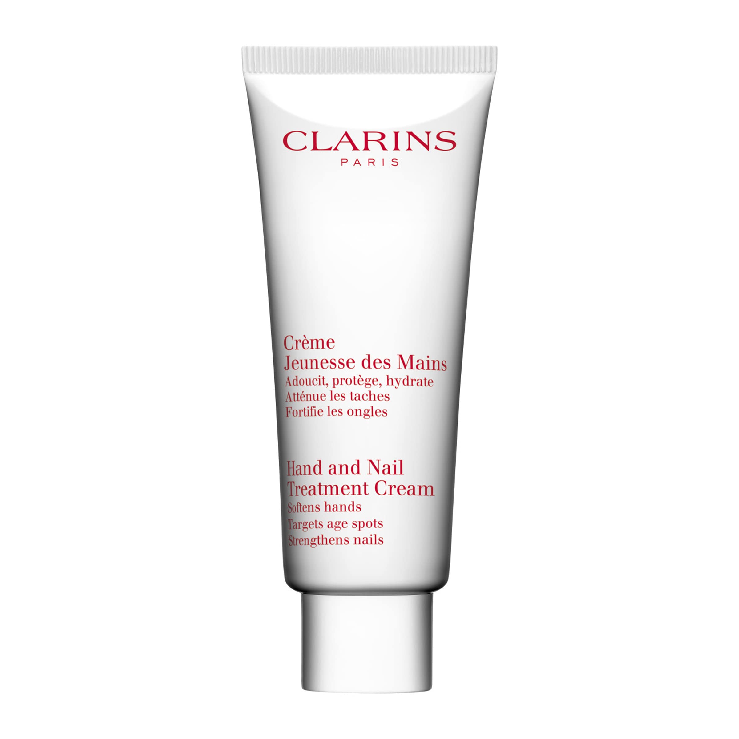 Clarins Hand and Nail Treatment Cream, Award-Winning, Softens Nourishes  and Shields Skin