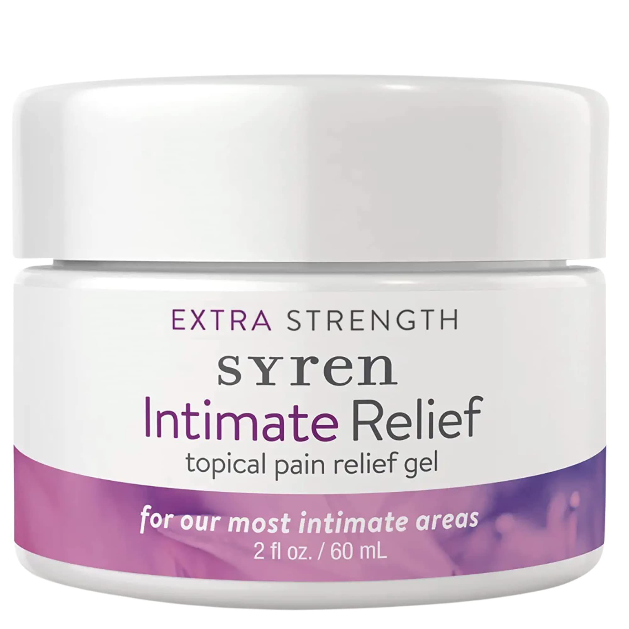 Syren Intimate Relief Moisturizer Moisturizer With Lidocaine Moisturizing Cream For Intimate