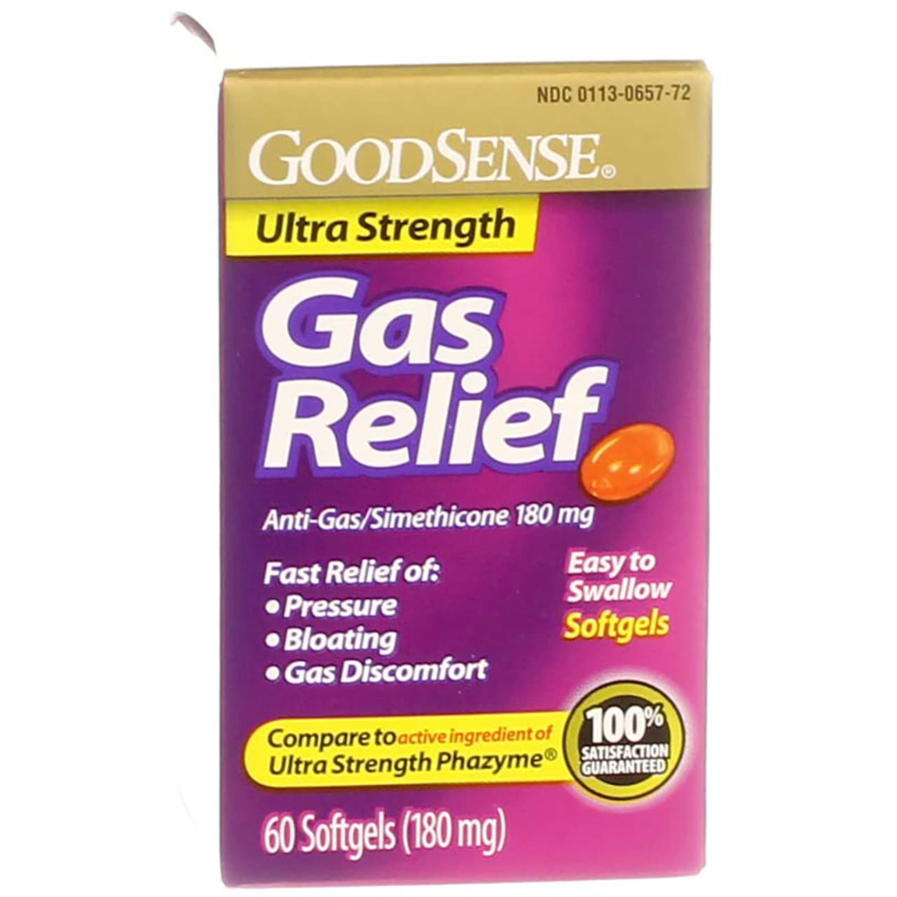 Gas Relief Ultra Strength Gas Relief Has a Powerful Ingredient for Fast