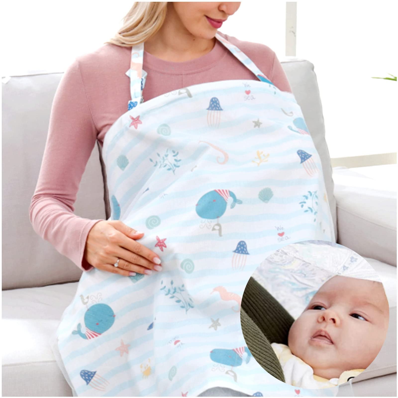 Breastfeeding best sale blanket cover