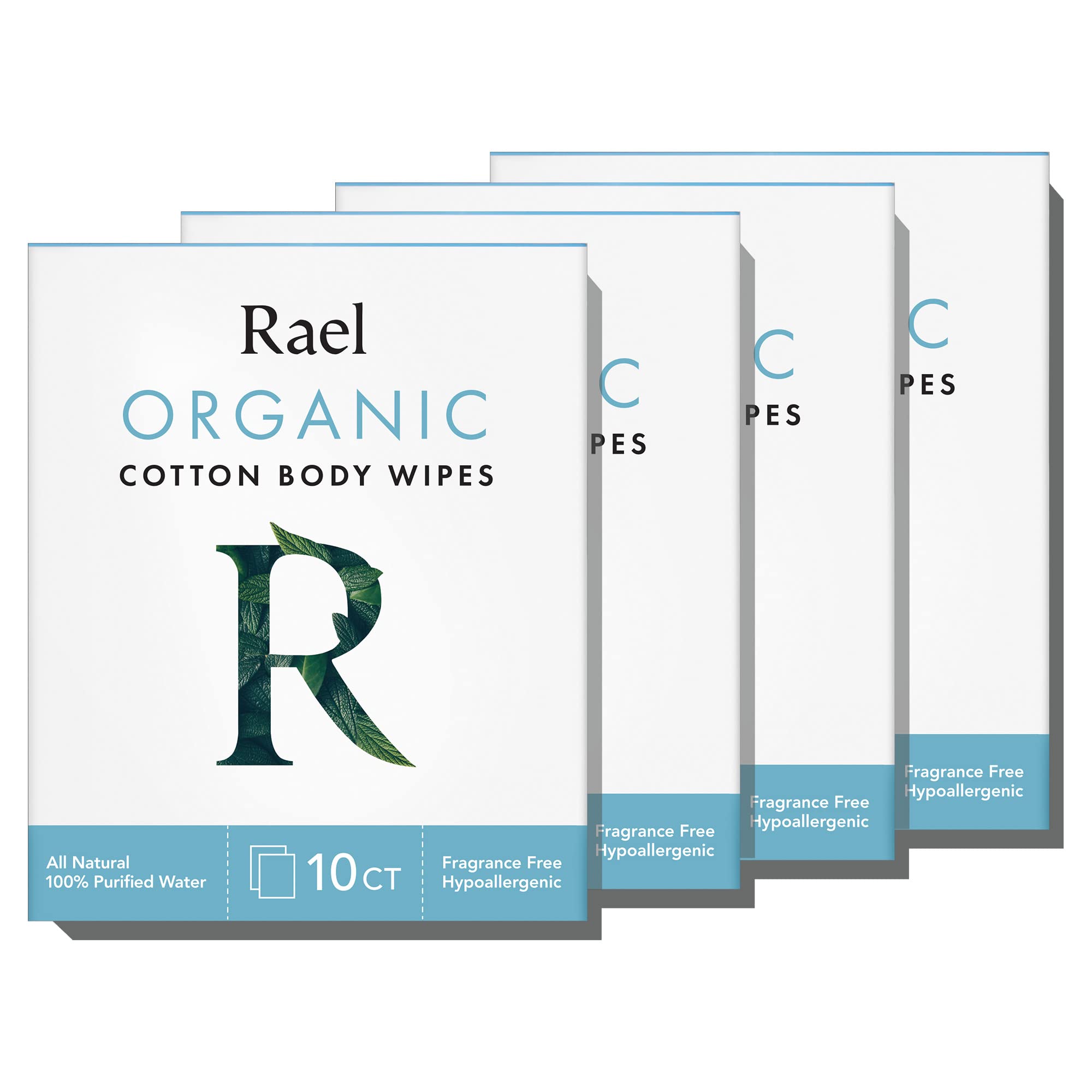 Rael Organic Cotton Cover Menstrual Overnight Pads - Unscented