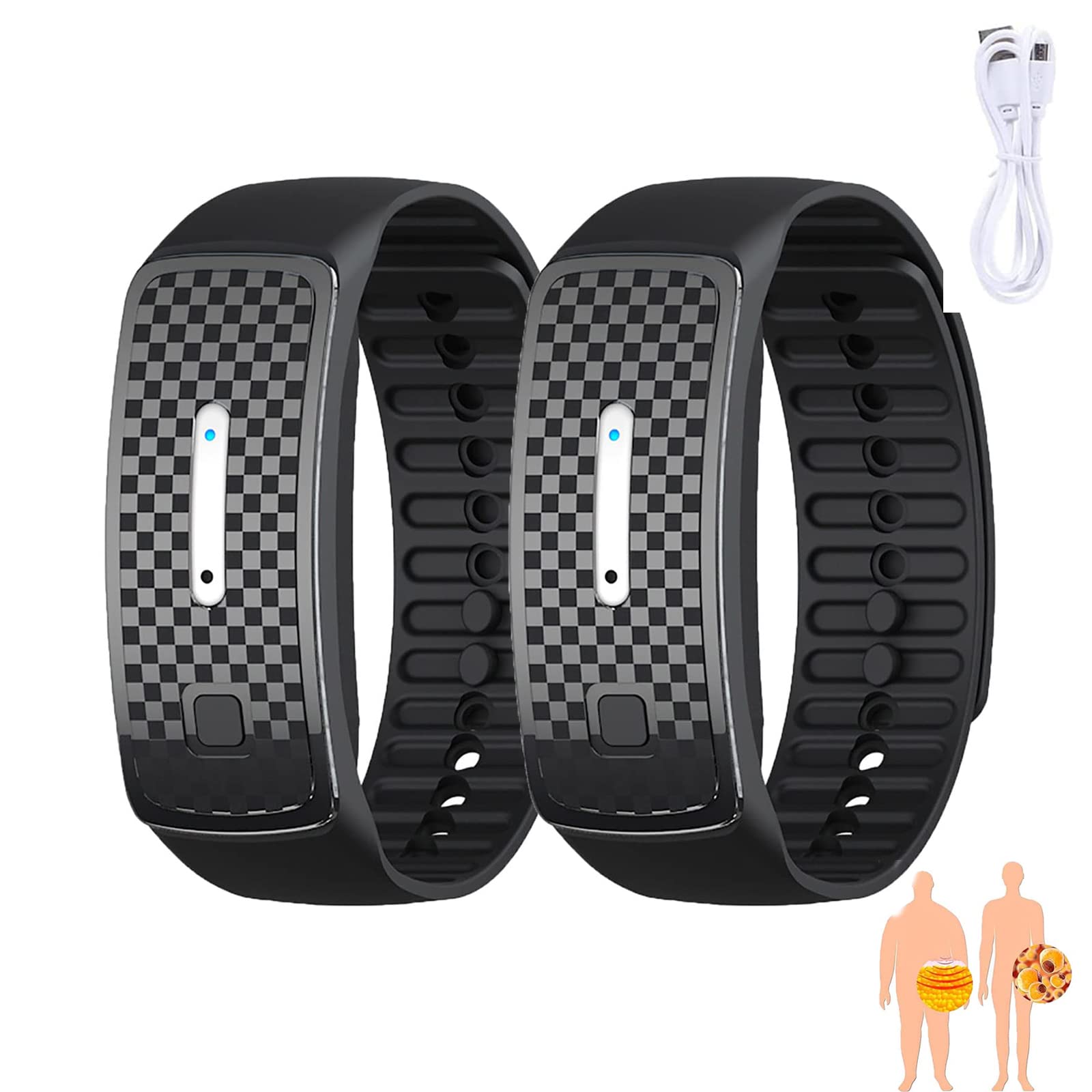 BRACELET LYMPHATIC DETOX Bracelet Body Shape Wristband Smart Wristbands  $13.48 - PicClick AU
