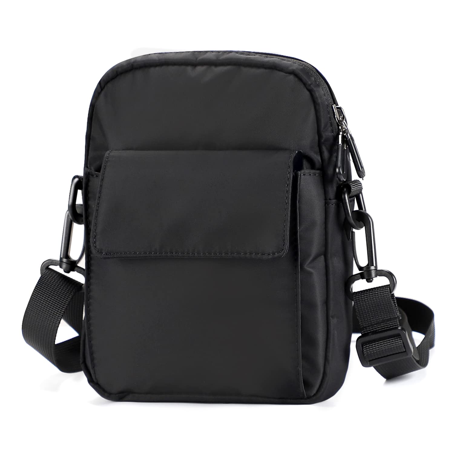 Travelon Crossbody Travel Purse Bag Black Adjustable Strap Nylon | eBay