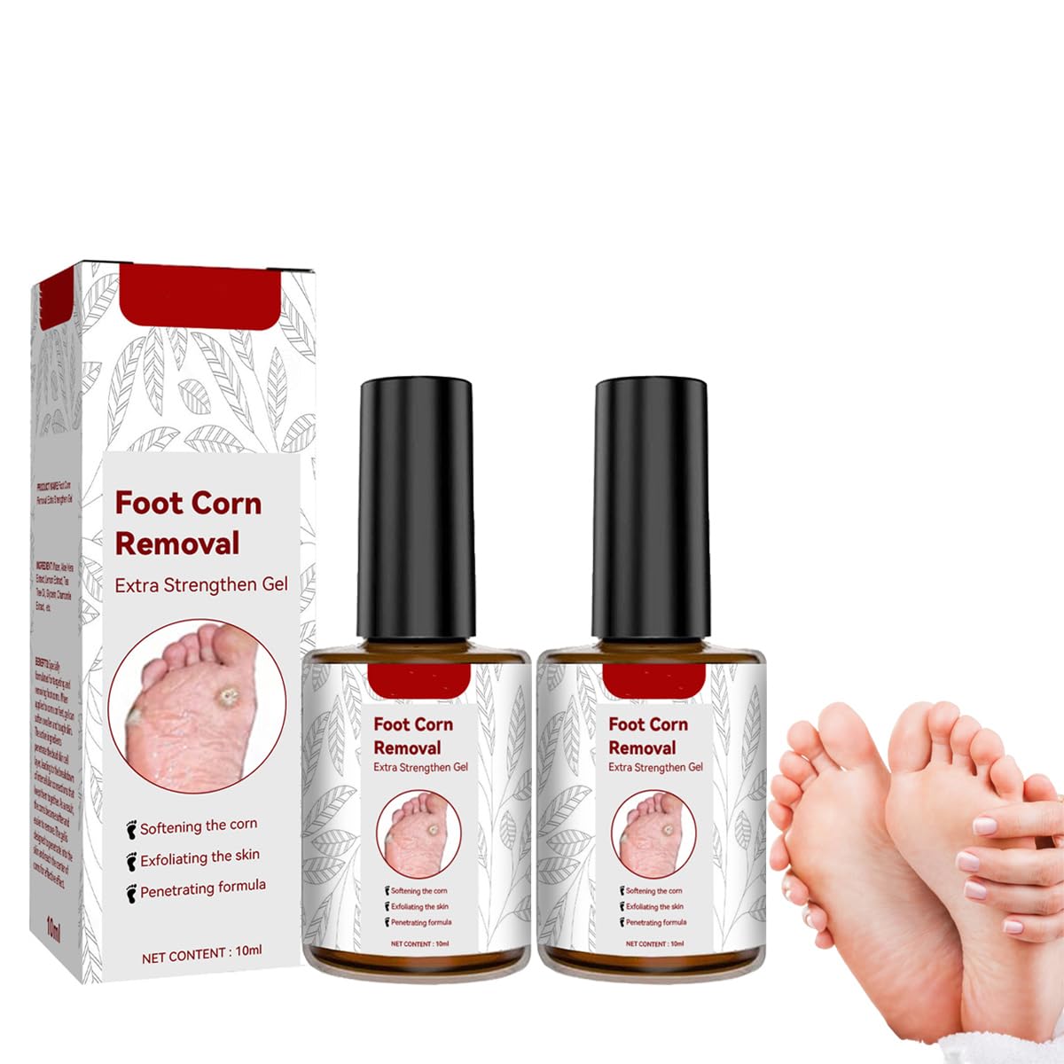 DENERASS GFOUK Foot Corn Removal Extra Strengthen Gel Corn Removal