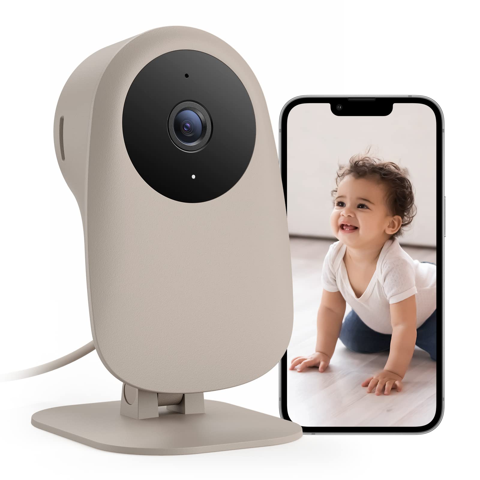 Baby Monitor WiFi 1080P Baby Camera Night Vision Wireless Babyphone Cry  Alarm IR Audio Video Video Baby Sleeping Nanny Cam p2p