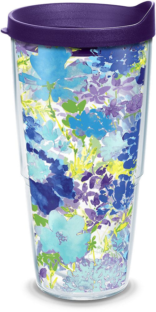 Tervis Clear & Colorful Lidded Made in Usa Double Walled Insulated