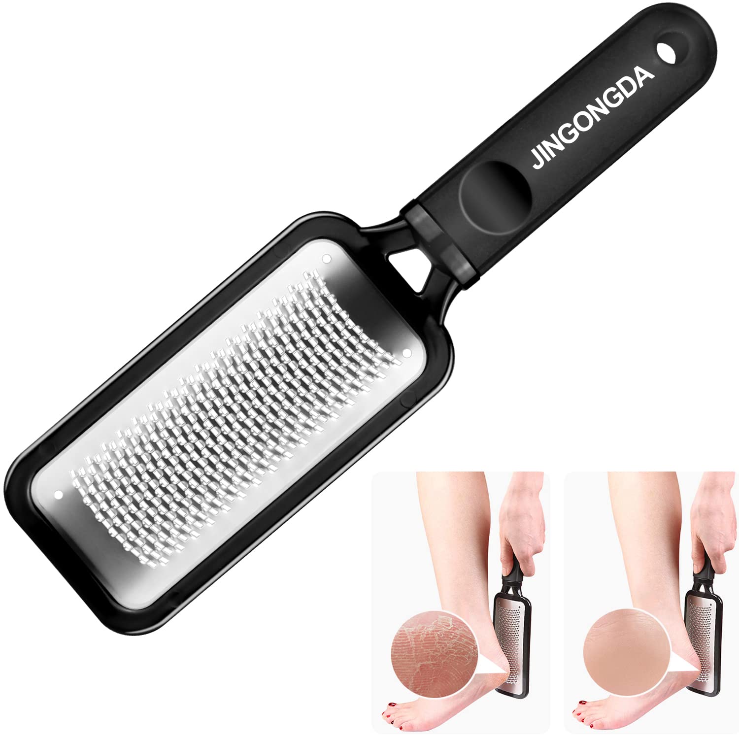 Buy Wholesale China Professional Pedicure Foot File Tool Stainless Steel Foot  Heel Scraper Callus Remover For Feet & Foot File at USD 2.4