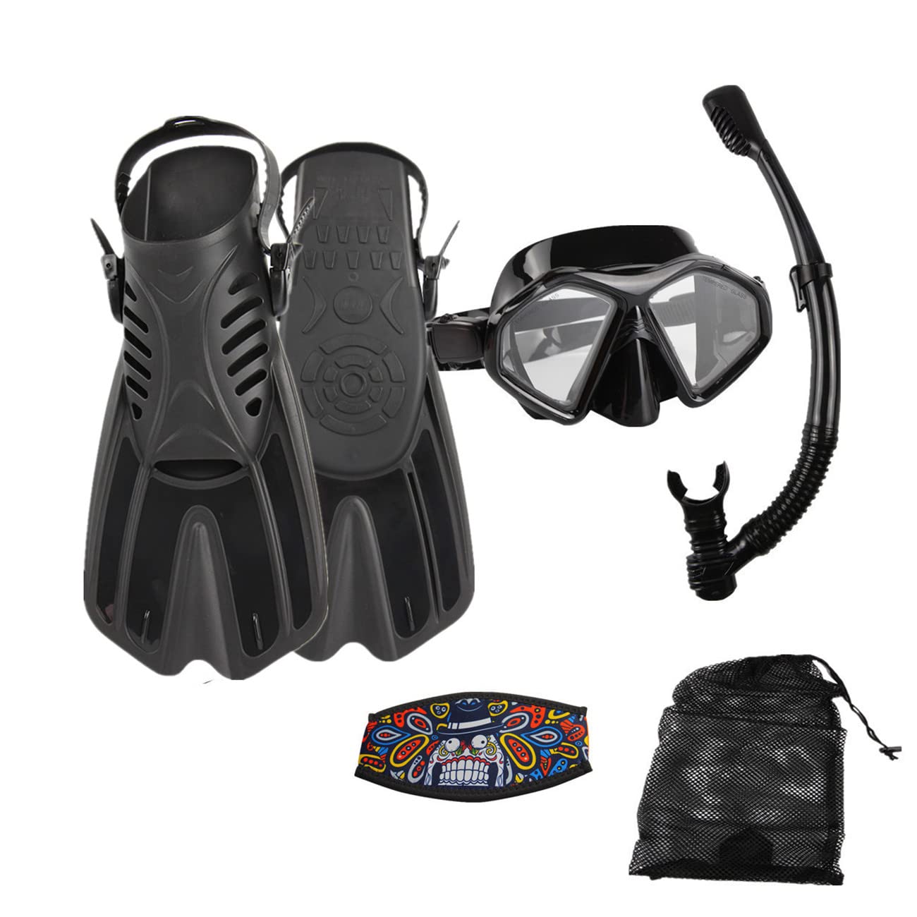 Beuchat X Contact 2 Mini Dive Mask – Black Silicone