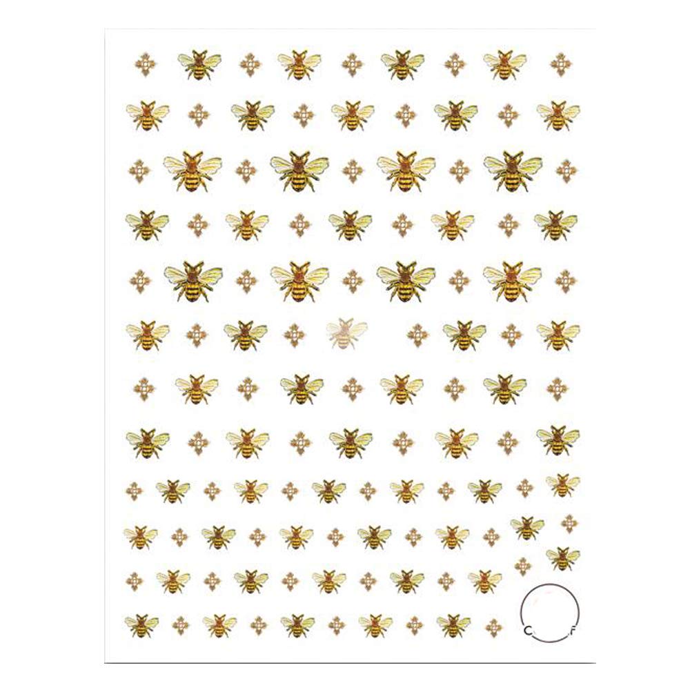 2sheets Fly Insect 3D Nail Stickers Decals Self-adhensive DIY Tip Charm  Design Bee Nail Art Sticker Wraps Perfect Decorations Luxury Nail  Stickers(Bee)
