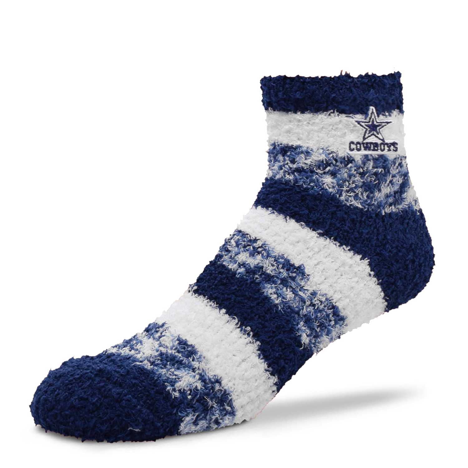 FBF Women's NFL Football Cozy Soft Sleep Socks Dallas Cowboys - Navy One  Size