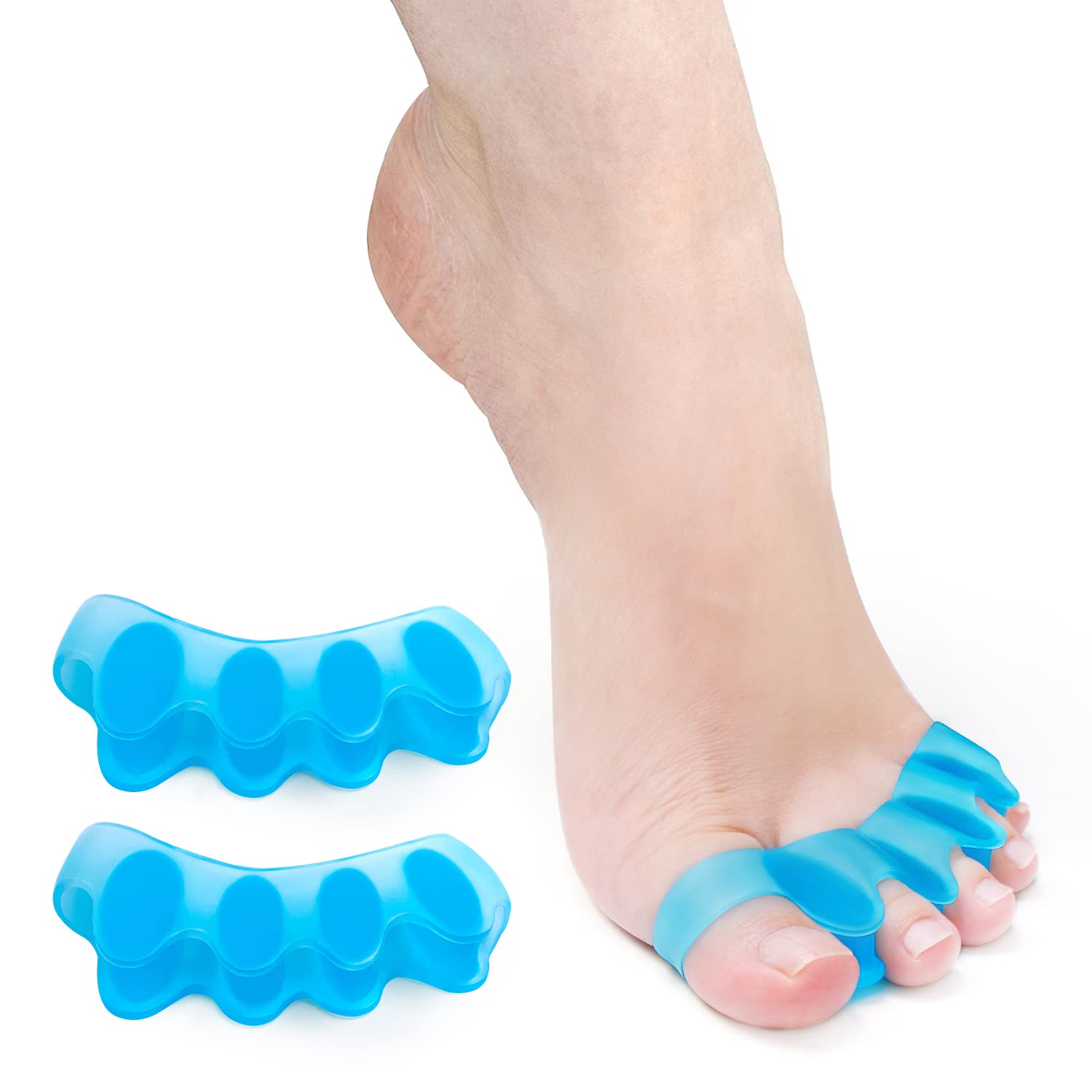 Silicone gel toe separators