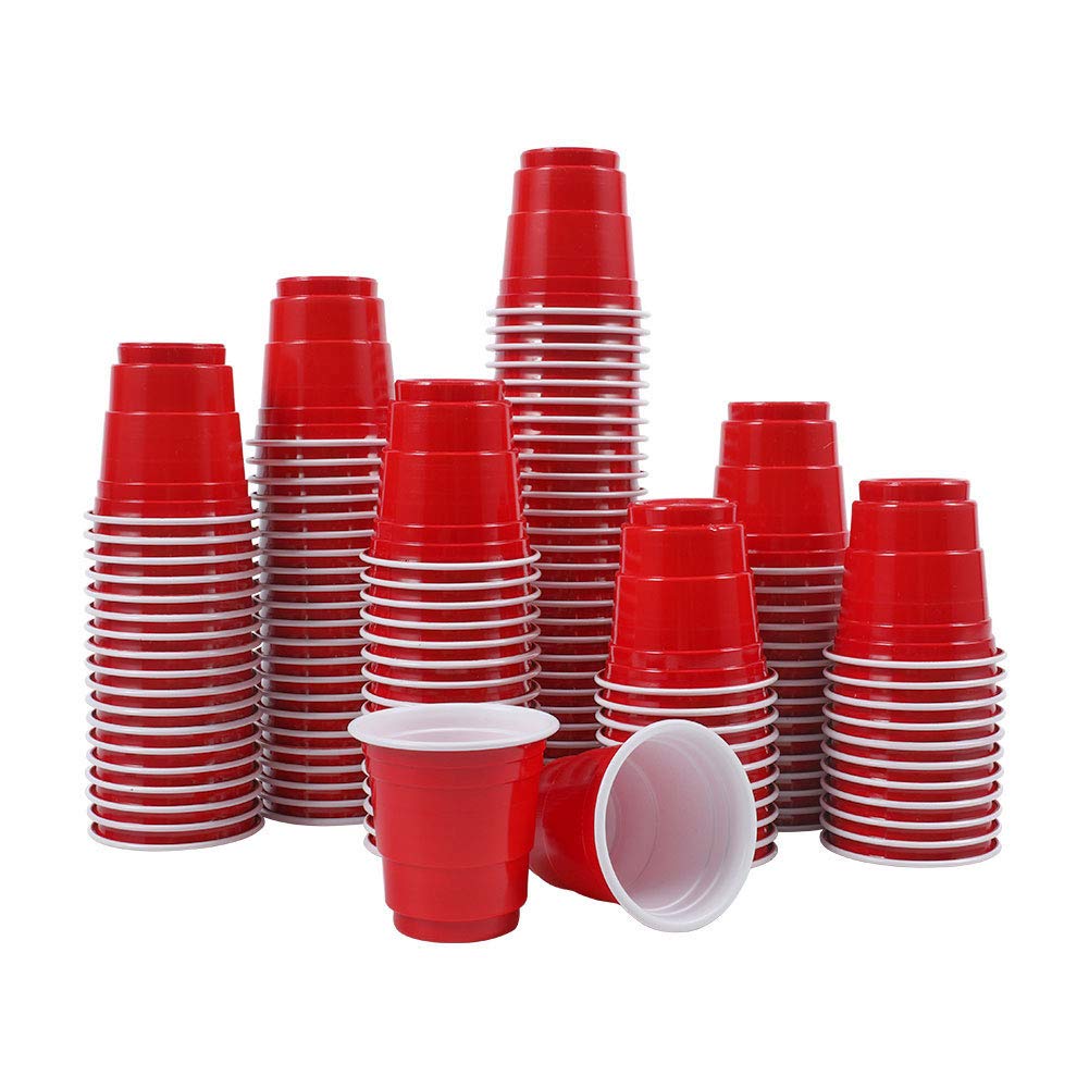 Ee Mini Red Shot Cups And Ping Pong Ball 2OZ - Gary's Wine & Marketplace