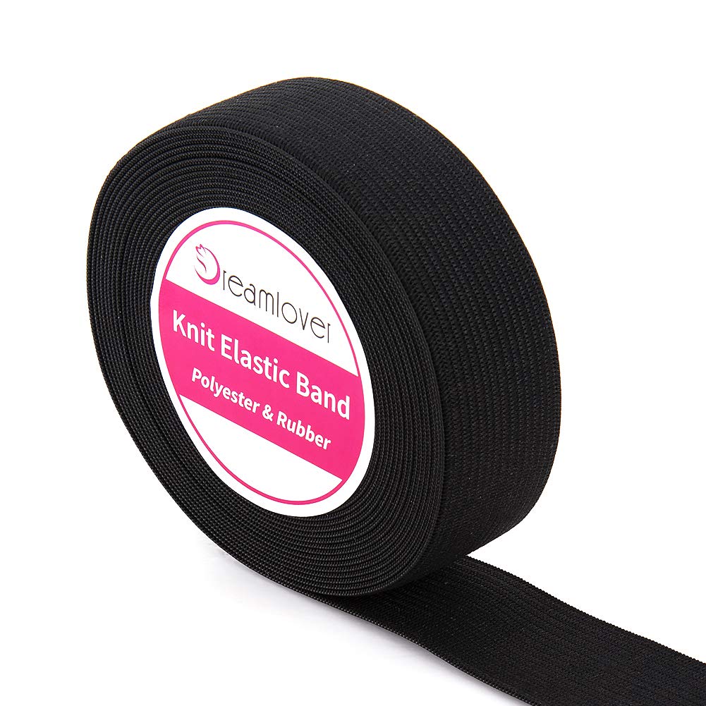 Dreamlover Elastic Band for Wig Wig Band for Laying Edges Lace Melting Band  Black Elastic Band