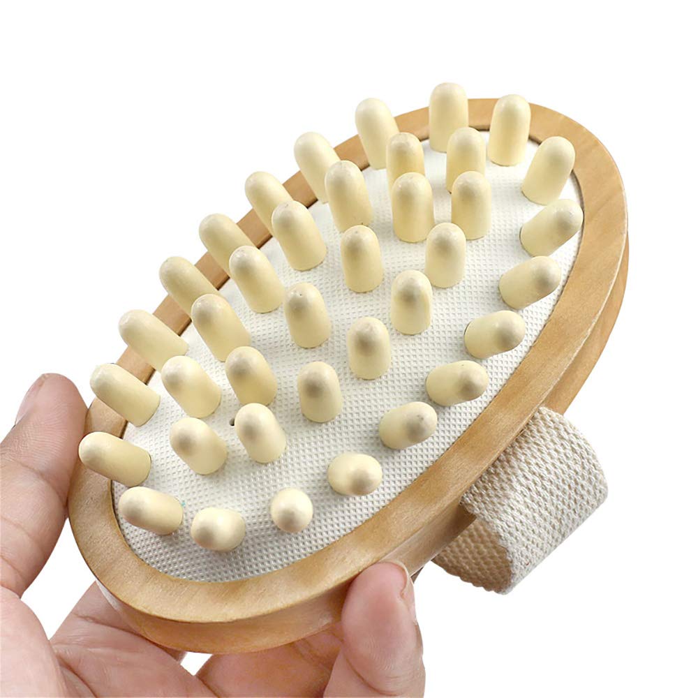 Vidaprime Cepillo Espalda Ducha Cabezal Intercambiable - Body Brush Bamboo  Masajeador Anticelulítico - Cepillo Corporal… - Tuchollo Online