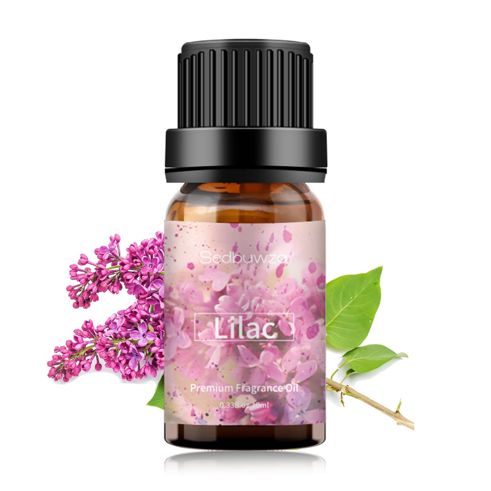Premium Photo  Lilac essential oil in a small bottle
