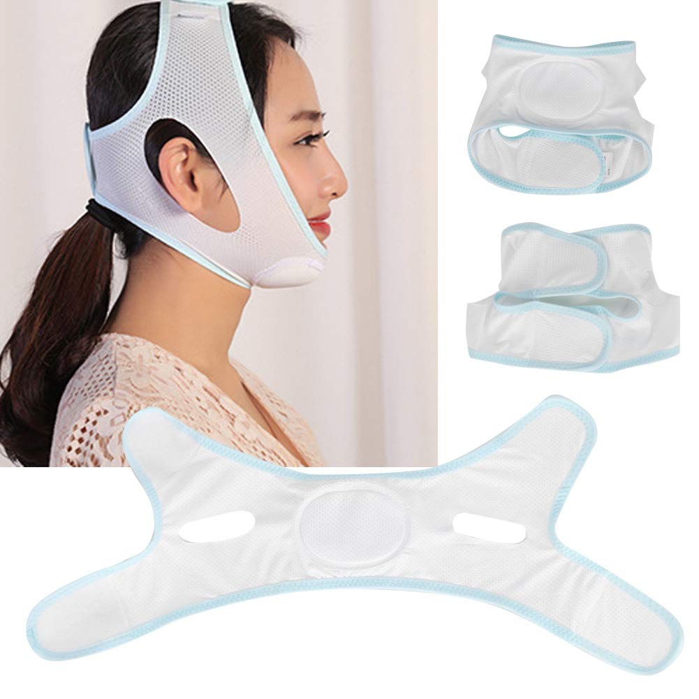 Face Lift Bandage Face Slimming Mask, Natural V Face Cheek Chin Lifting  Tight Band 