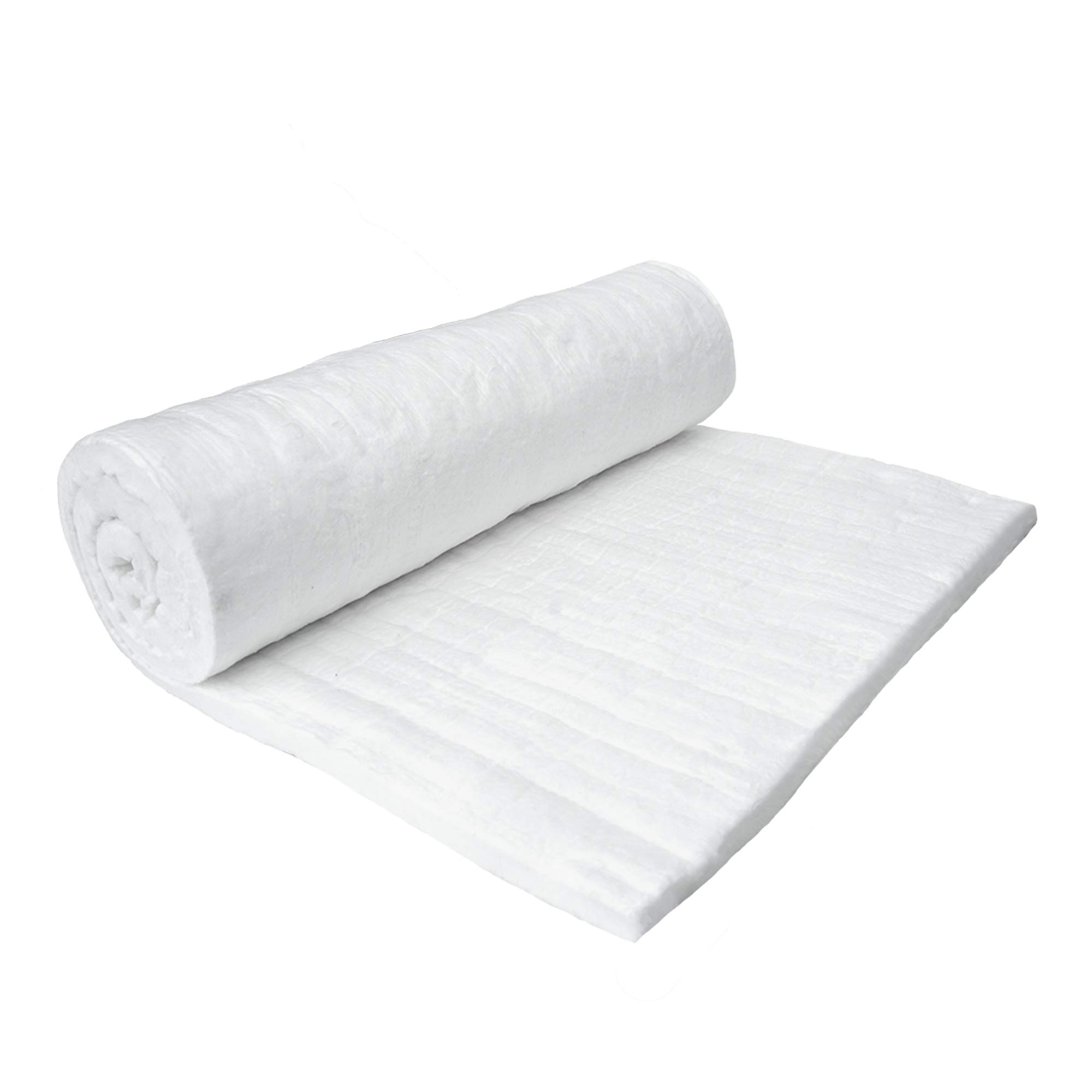 Nutec MaxWool Ceramic Fiber Insulating Blanket, 1 x 24 x 60, High  Temperature 2400F, Durable, Lightweight, 6# Density