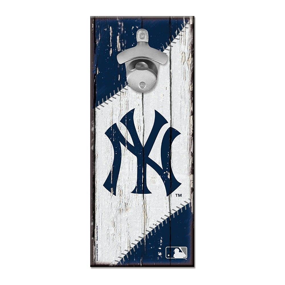 New York Yankees Baseball Wood Sign