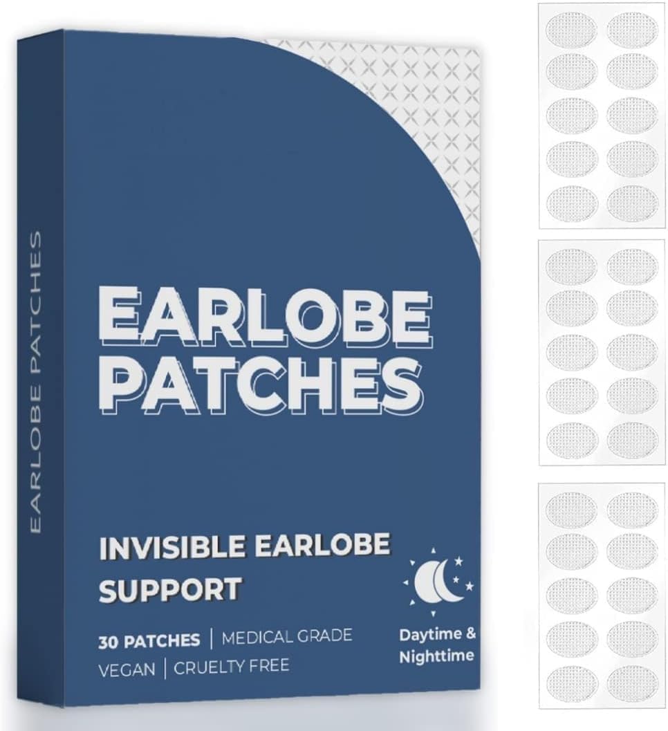  50pcs/box Invisible Earlobe Support Patches For Heavy