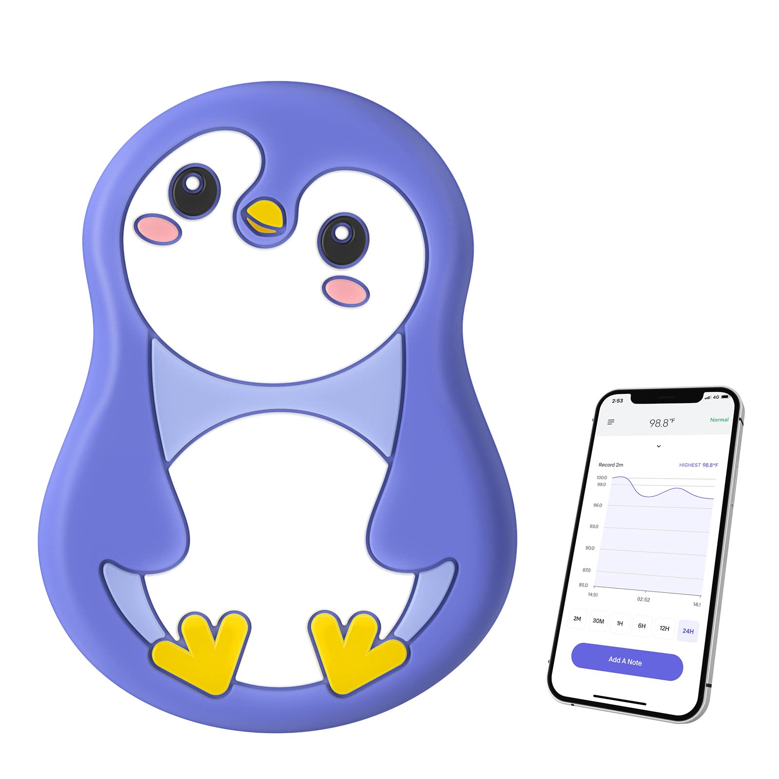 Fever Scout: the wearable thermometer for kids that's like a digital Mary  Poppins, Design