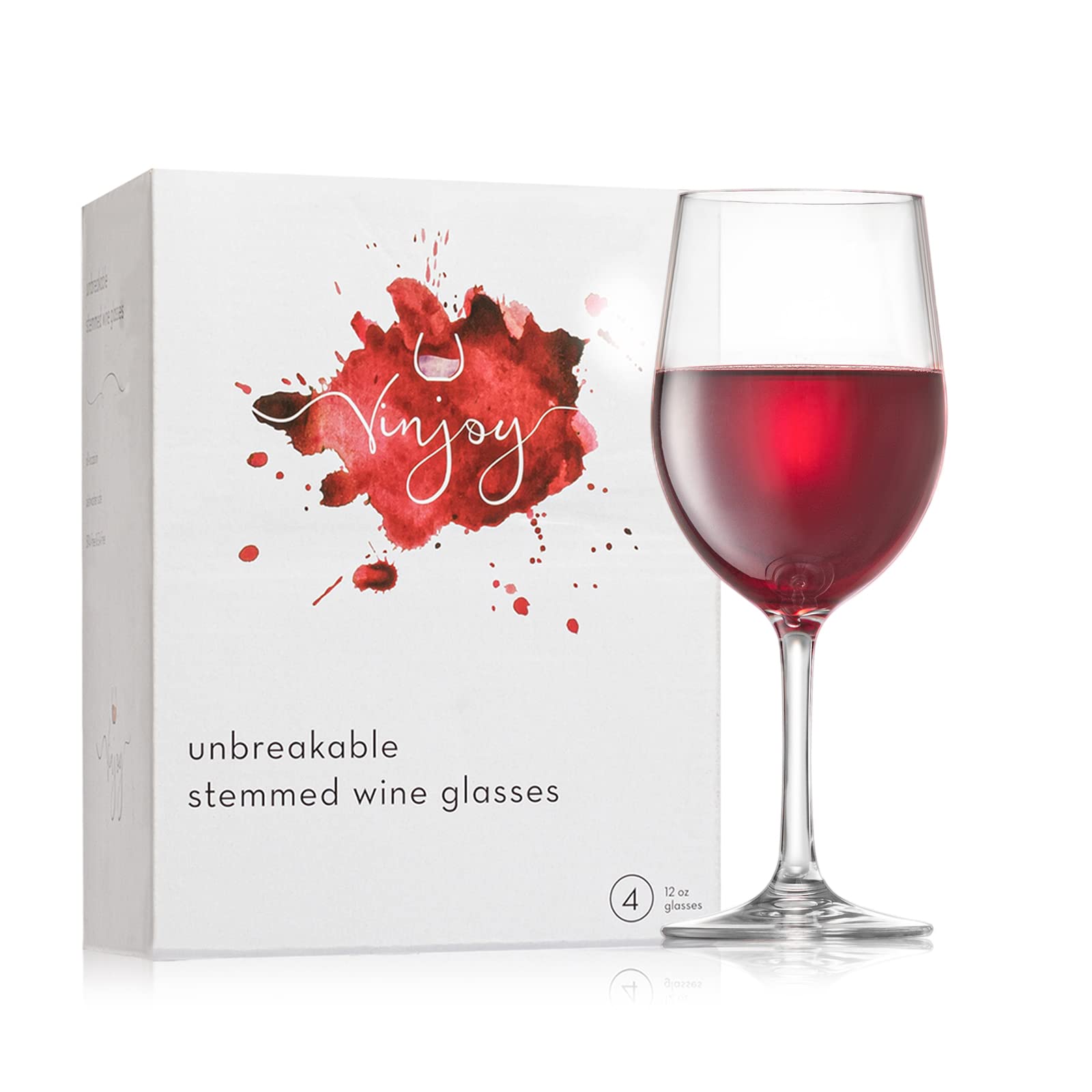 Non-Breakable Tritan Red Wine Glasses