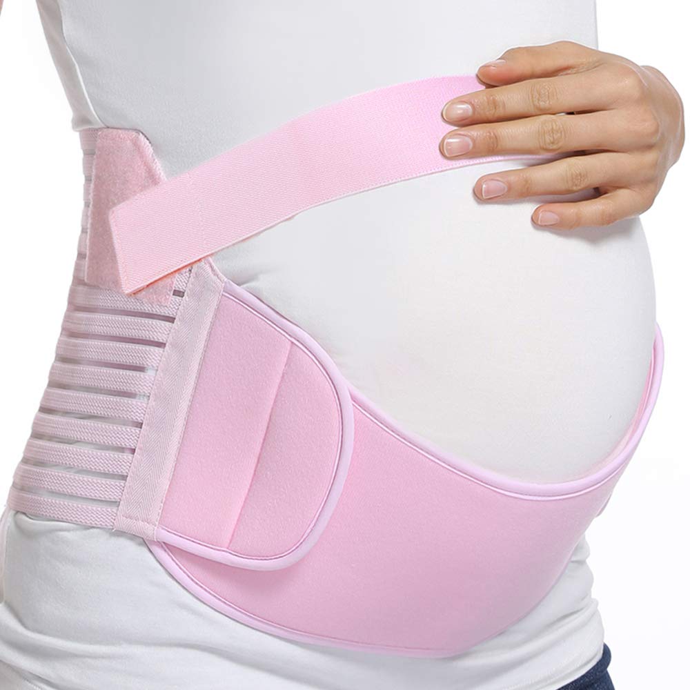 Maternity Support Belt Pregnancy Belt Support Brace Pregnancy Abdominal  Binder, Back/Waist/Abdomen Maternity Belt Adjustable Baby Belly Band 