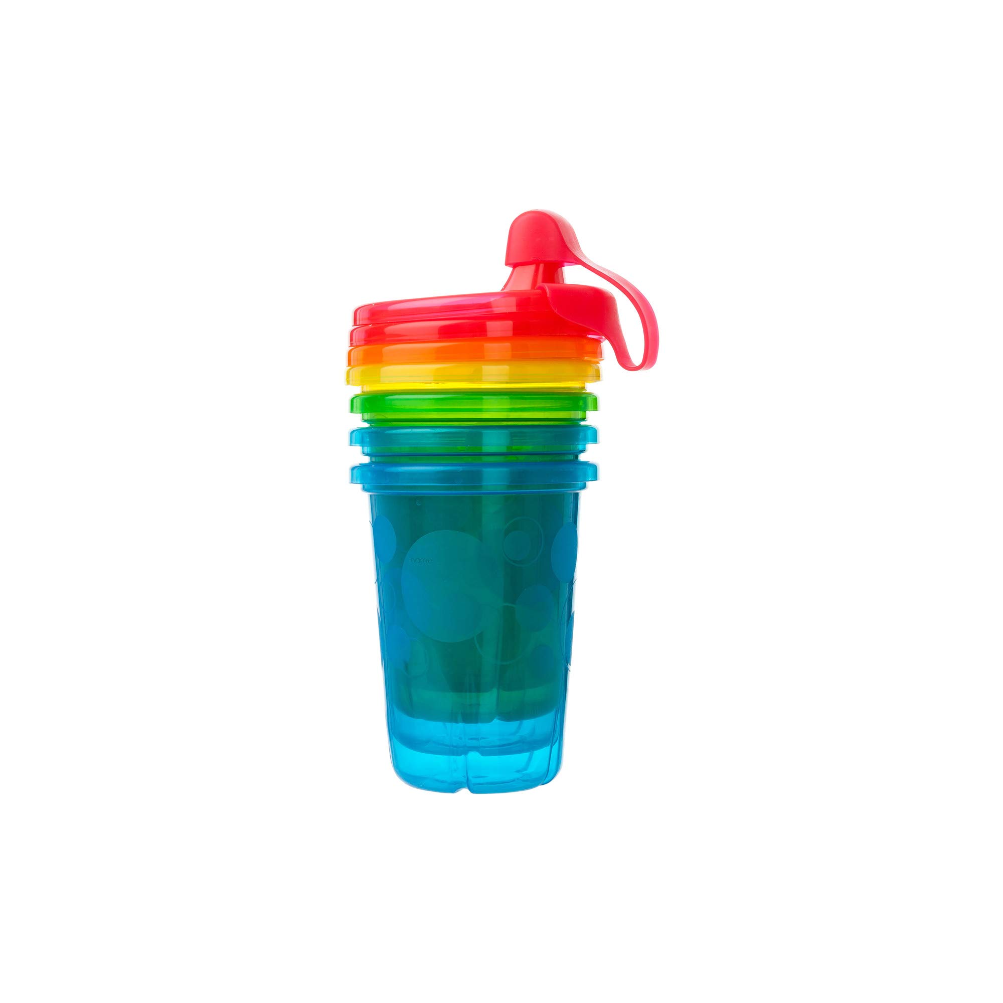 The First Years Take & Toss Spill-Proof Straw Cups With Snap on