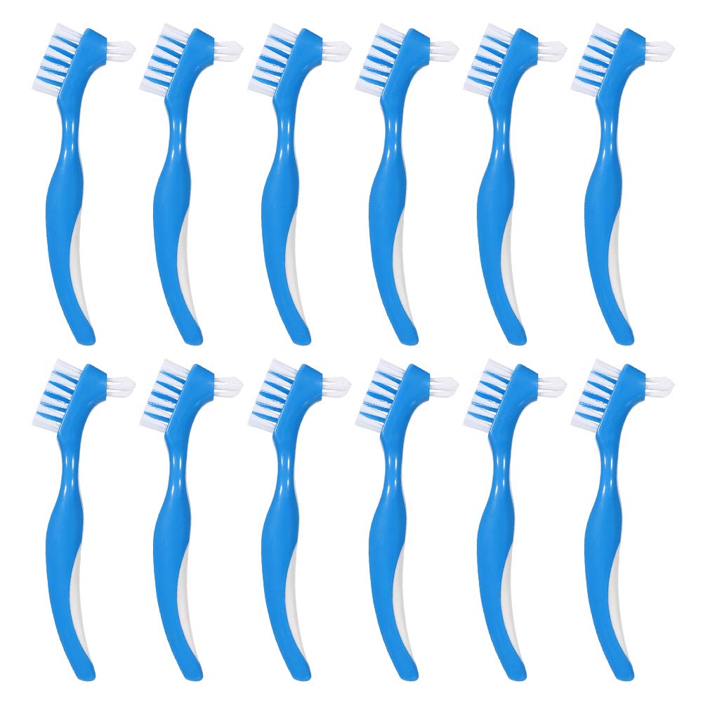 1Pack Denture Cleaning Brush Multi-Layered Bristles False Teeth